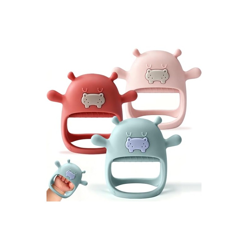 Cieloazul Teether Mordedores Beb?, Mordedor Silicona