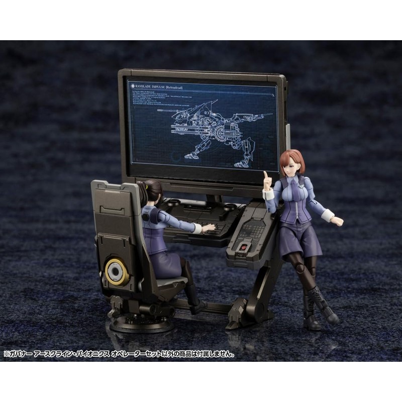 Kotobukiya Hexa Gear Governor Earthline Bionics Operator Set, Total Height