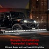 BLUEMOTOR Super Slim LED Light Bar,Single Row LED Work Driving