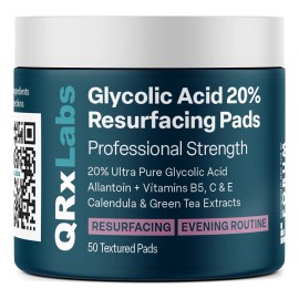 Xlabs Almohadillas Ácido Glicólico 20% Toallitas Exfoliante