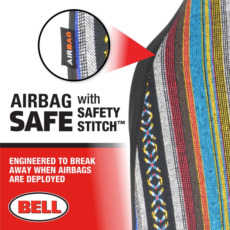 BELL Automotive 22-1-56258-8 Universal Baja Blanket Bucket Seat Cover,Regular