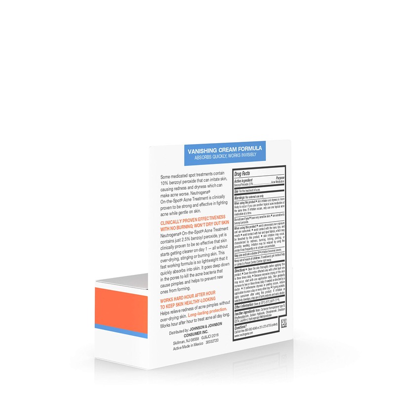 Neutrogena On-the-Spot Acne Treatment, Vanishing Formula, 0.75 oz