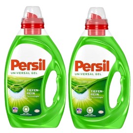 Persil Universal Gel, Liquid Detergent, 360° Purity & Care, Twin Pack (2 x 20 Wash Loads)