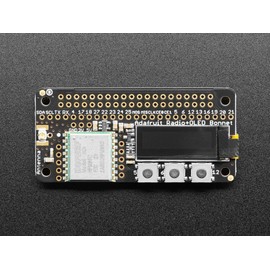 Adafruit LoRa Radio Bonnet with OLED, RFM95W 868/915MHz, RadioFruit, 4074