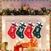 HMASYO Christmas Stocking Holders for Mantel Set of 4, Silver