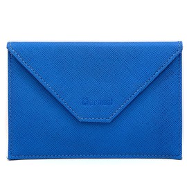 Charmoni® Leather Effect Car Document Holder, electric blue, Classic