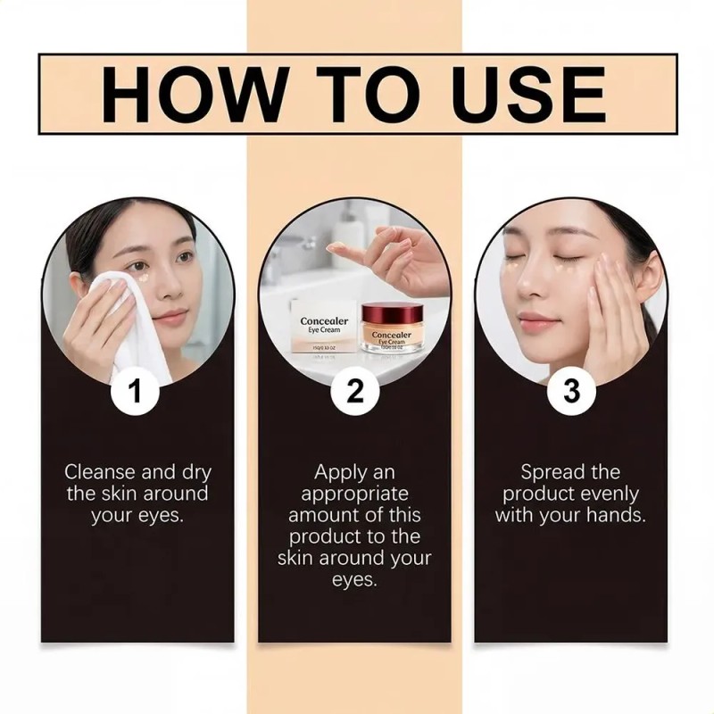 Crema Correctora Para Ojos Mejorada: Delicada, Hidratante Y
