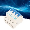 Circuit Breaker 4P MCB DIN Rail Mount Protection Switch 400V