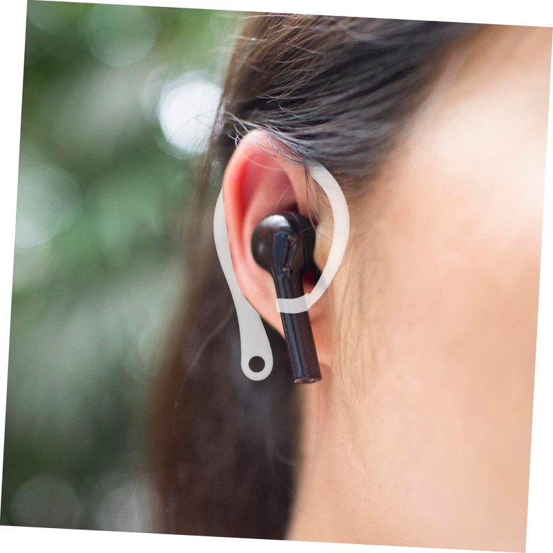 TEHAUX 6pcs Wireless Headphone Lost Hooks Secure Earphone Protective Accessories