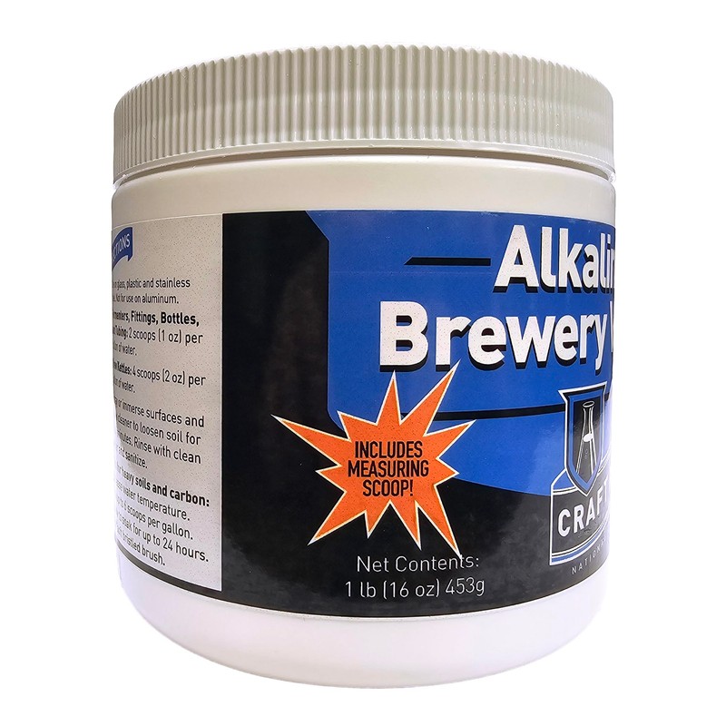 CraftMeister Alkaline Brewery Wash 16 Oz Tub