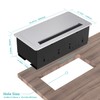 WEBANG Recessed Connectivity Box Outlet for Conference Room Table with