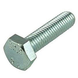 Newport Fasteners M16 x 60mm Hex Cap Screw Metric Class 8.8 Zinc Plated Steel (Quantity: 150 pcs) M16-2.0 x 60mm Hex Bolt/Coarse Thread/Fully Threaded/DIN 933