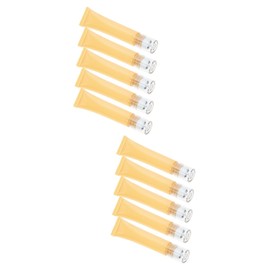 Healvian 10 pcs Eye Cream Tubes Refillable Applicators for Essential Oils Creams Lightweight Travel Dispenser for Women Leak Makeup Tool