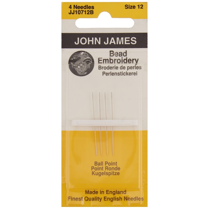 Colonial Needle Bead Embroidery Hand Needles-Size 12 4/Pkg