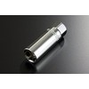 Bike Parts Center 975067 Motorcycle Tool 3/8 Plug Socket with Magnet, 0.6 inches (16 mm), Chrome Plated