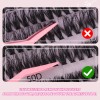 Extensiones De Pestañas 3040d5060d80100d 8-16mm W Shape