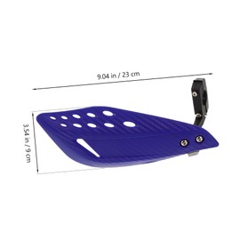 STOBAZA 1Pair Durable Handlebar Guards for Motorcycles ATV Handguards Easy Installation Comprehensive Protection for Dirt Bikes Motocross Riding