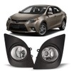 Winjet Compatible with [2014 2015 2016 Toyota Corolla] Driving Fog