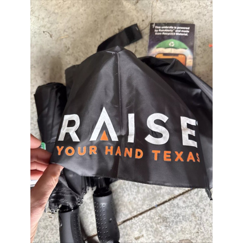 Innovative NIP Rain Alertz Powered Umbrella With Case “RAISE” Logo