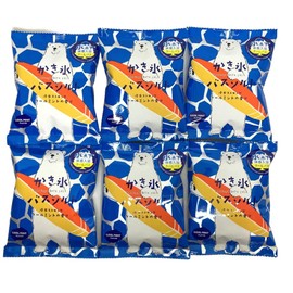 Charlie Shaved Ice Bath Salt, Menthol Blended, Cool Sensitive Ingredients, Set of 6 Trial Set (Cool Mint Scent 6 Packs)