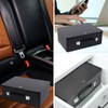 IUZIT Fireproof Document Box with Key Lock, Fire Resistant Safe
