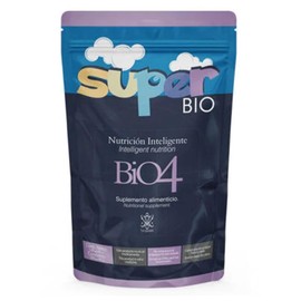 SUPER BIO 120 Tabletas Masticables – Suplemento Multivitamínico para Niños con Ácido Glutámico, Calcio, Magnesio y Silicio