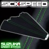 Sickspeed JDM 2015 2016 GREEN STITCH BLACK SUEDE SHIFT BOOT