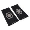 2pcs Graphene Knee Warmers Shock Absorption Resilience Soft Breathable Graphene