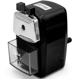 Ashton and Wright - Mechanical Desktop Pencil Sharpener - Black
