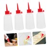 Gadpiparty 10pcs Plastic Squeeze Bottles Glue Applicator Bottle Needle Tip