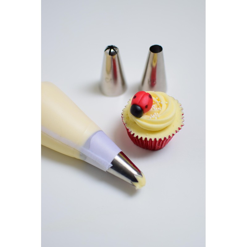 Tala Food Piping Set, one size, silver