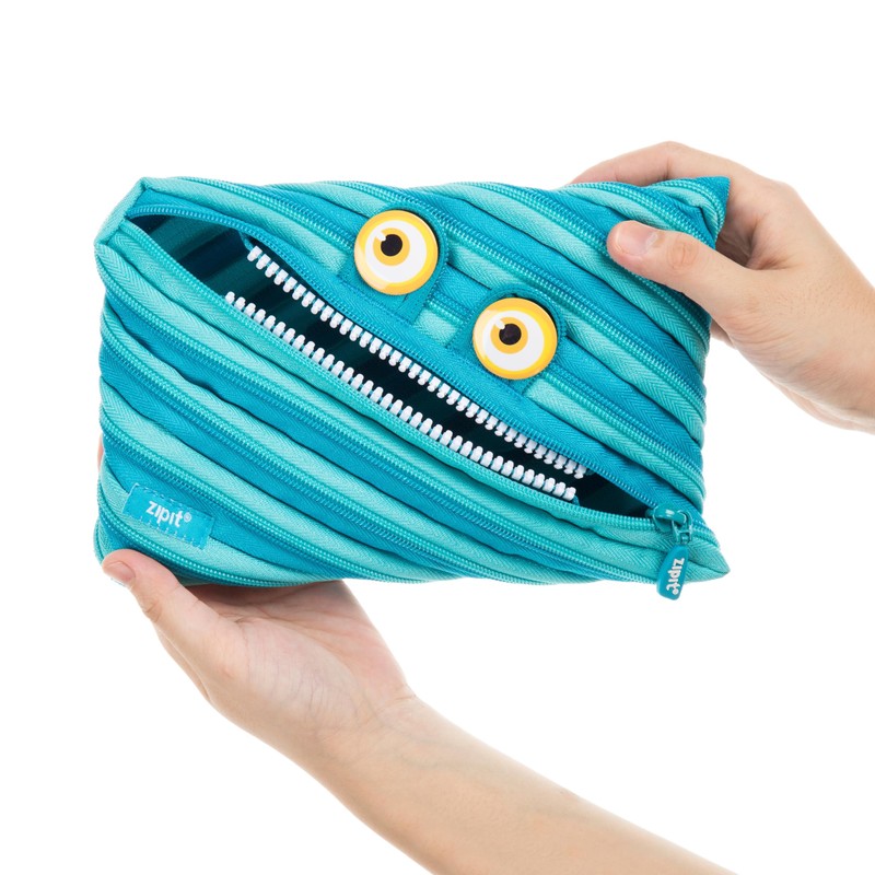 ZIPIT Wildlings Pencil Case for Kids | Big Pencil Pouch