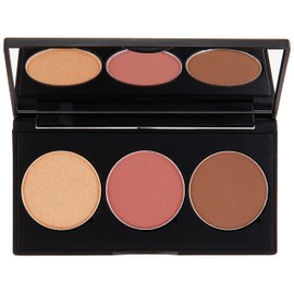 YANY Confidence Pro-Cheek Palette, Bronzer, Blush, Shimmer | Cheek Palette, Face Sculpting Kit | 3 Shades