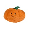 Warmies Pumpkin Supersized Soft Plush Toy Cushion, Cuddly Animals for