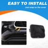 Car Front Bumper Tow Hook Cover Cap Towing Eye for