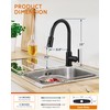 WOWOW Kitchen Faucets with Pull Down Sprayer, Oiled Rubbed Bronze