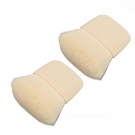 Zetiling Soft Bristles Mini Makeup Brush Portable Small Loose Powder Brush for Blush Foundation with Comfortable Handle, Multi Functional Makeup Brush for