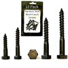 M6 x 60mm - Black Stainless Steel - Hex Head