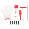 GANAZONO 1 Set Valve Stem Repair Tool Kit Tire Installation