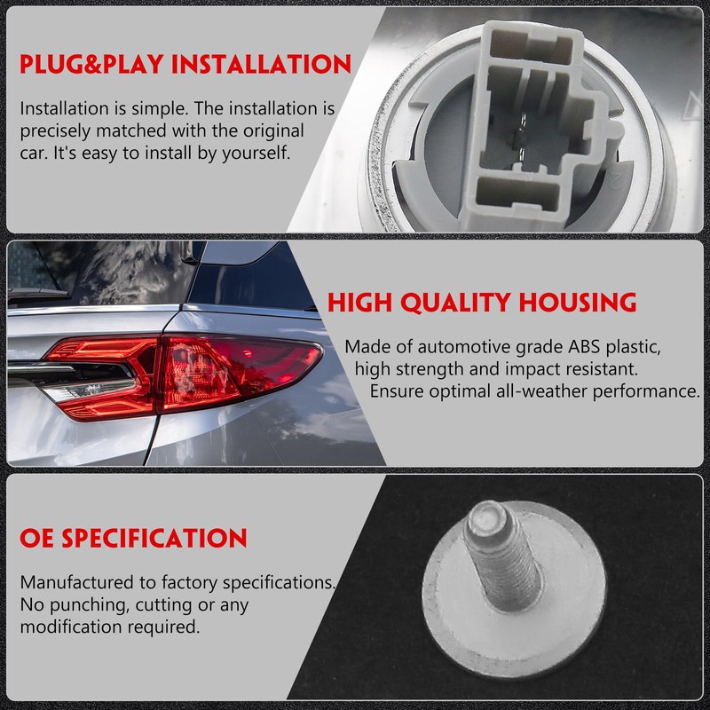 Huray Inner Tail Light for Honda Odyssey 2018-2024 OE Rear