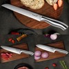 Kuisine Premium Knife Set,One Piece Molding High Carbon Stainless Steel