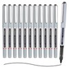 EYEYE Black Rollerball Pens 12 Pack 0.7mm Medium Point Fine