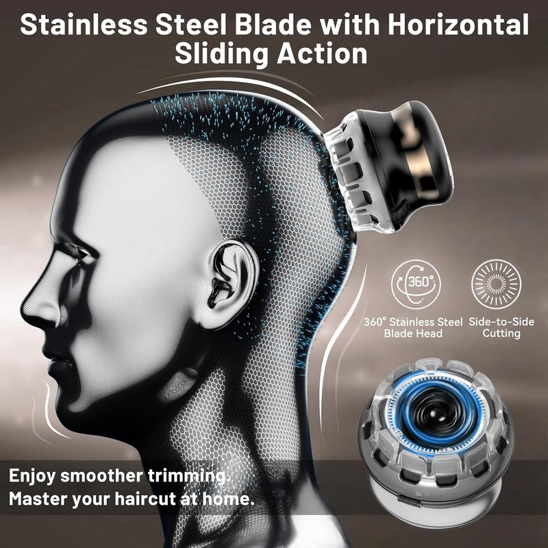 Yinicare® Self Haircut Kit for Men with Trimmer – DIY