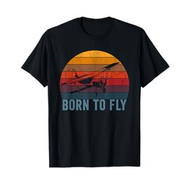 Single Engine Prop Airplane Shirt Born to Fly T-Shirt