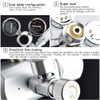 Pssopp CO2 Pressure Regulator CO2 Aquarium Pressure Regulator Valve with