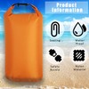 FIBOUND Pack of 2 Dry Bags, Lightweight Dry Bags, Waterproof