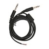 Aviation Headset Cable, Dual GA Plug Aviation Headset Replacement Cable