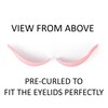 Glueless Lash Lifting Shields Curlers Pads Glueless eyelid shaped Vegan