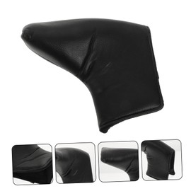 Generic PU Golf Club Head Cover Durable Putter Sleeve with Thick Lining Scratch Resistant Golfs Accessory for Outdoor Sports Easy to Use and Protects Your Clubs