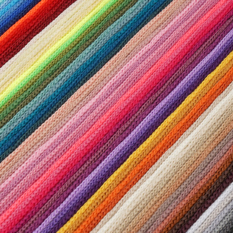 Clowex Polyester Soft Macrame Cord 2.5-3mm, 191 Yards x 1/9